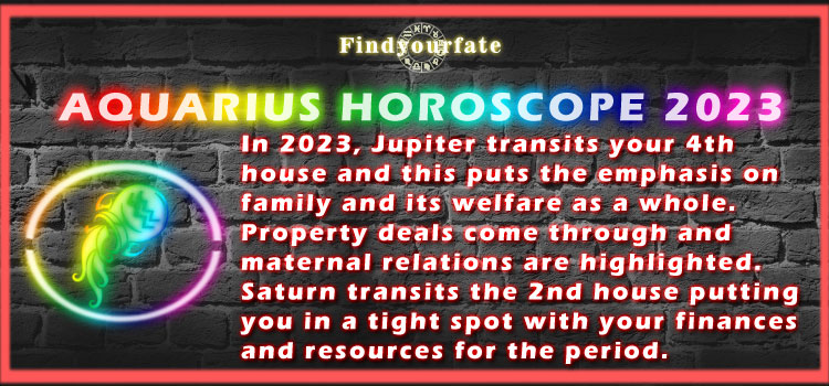 2023 Aquarius Horoscope | Aquarius 2023 Horoscope - Find Your Fate