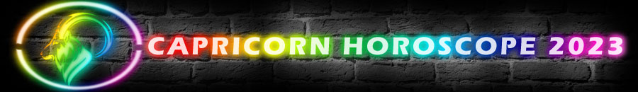  2023 Capricorn Horoscope