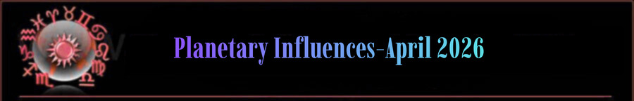 april 2026 Planet Influences
