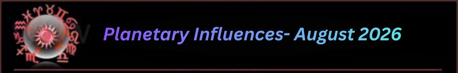 2026 Planet Influences