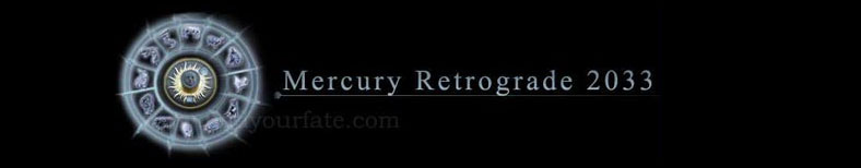 2033 Mercury Retrograde