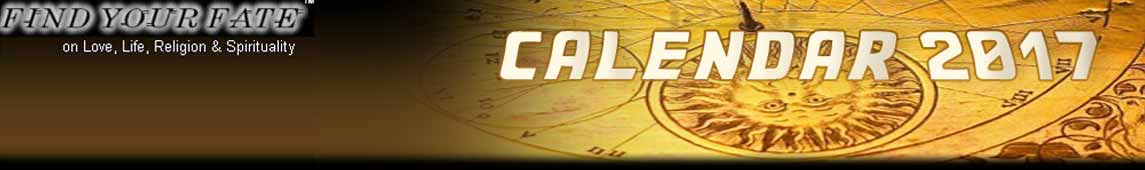 2017 Astrology Calendar