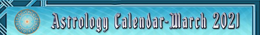 March 2021 Calendar