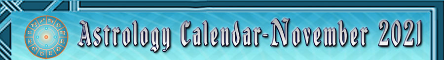 November 2021 Calendar