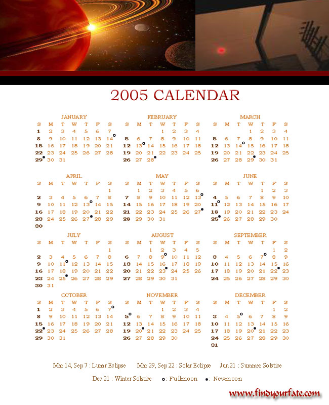 2006 Yearly Calendar