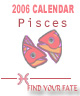 2006 Yearly Calendar - Pisces