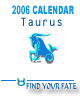 2006 Yearly Calendar - Taurus