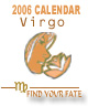 2006 Yearly Calendar - Virgo