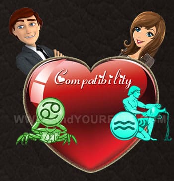 aquarius cancer compatibility woman man couples famous