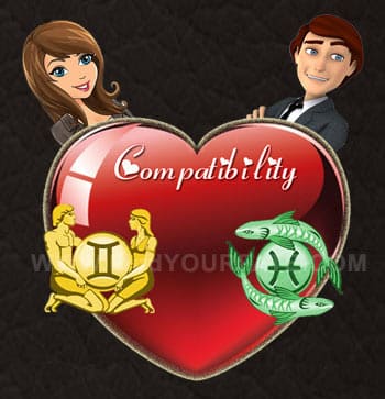 Gemini Woman with Pisces Man Compatibility and Astrology