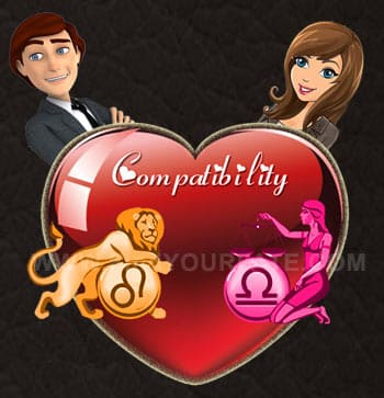 Leo Man with Libra Woman Compatibility and Astrology