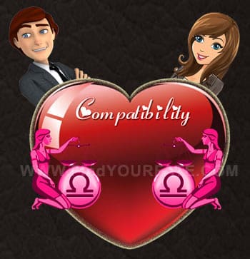 Libra Man with Libra Woman Compatibility and Astrology