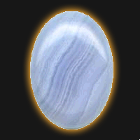 Blue Lace Agate Birthstone