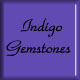 Indigo gemstones