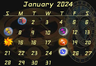 january planetary image