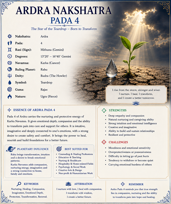 Ardra Pada 4