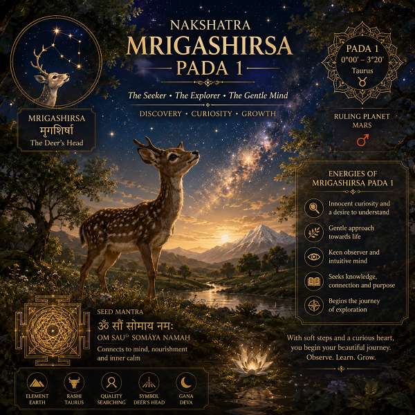 Mrigashira Pada 1 Mrigashira Pada 1