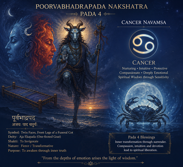 Poorvabhadrapada-Pada 4 Poorvabhadrapada-Pada 4