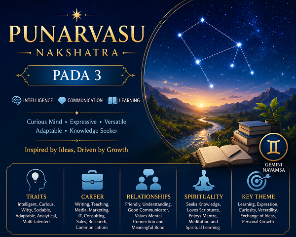 Punarvasu-Pada 3
 