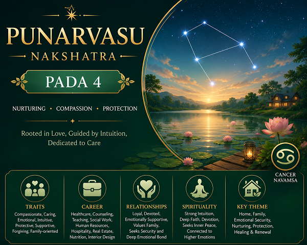 Punarvasu-Pada 4
 