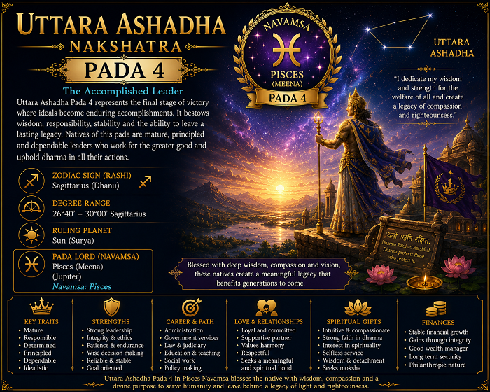 Uttara Ashadha-Pada 4 Uttara Ashadha-Pada 4