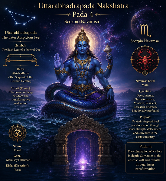 Uttarabhadrapada-Pada 4 Uttarabhadrapada-Pada 4