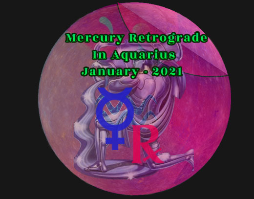 Mercury Retrograde 2021  in Aquarius
