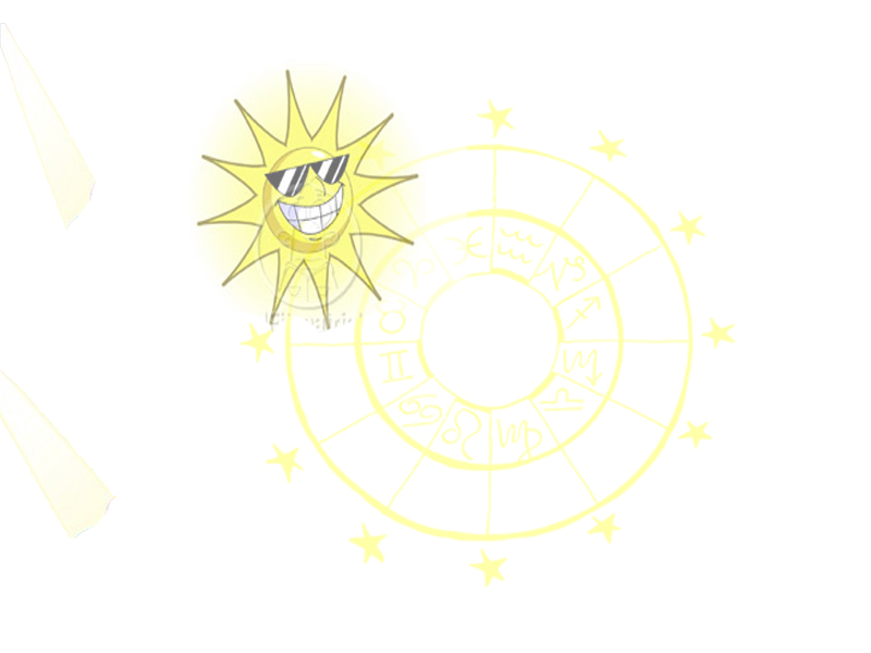 YellowSun - Free Astrology Stationery